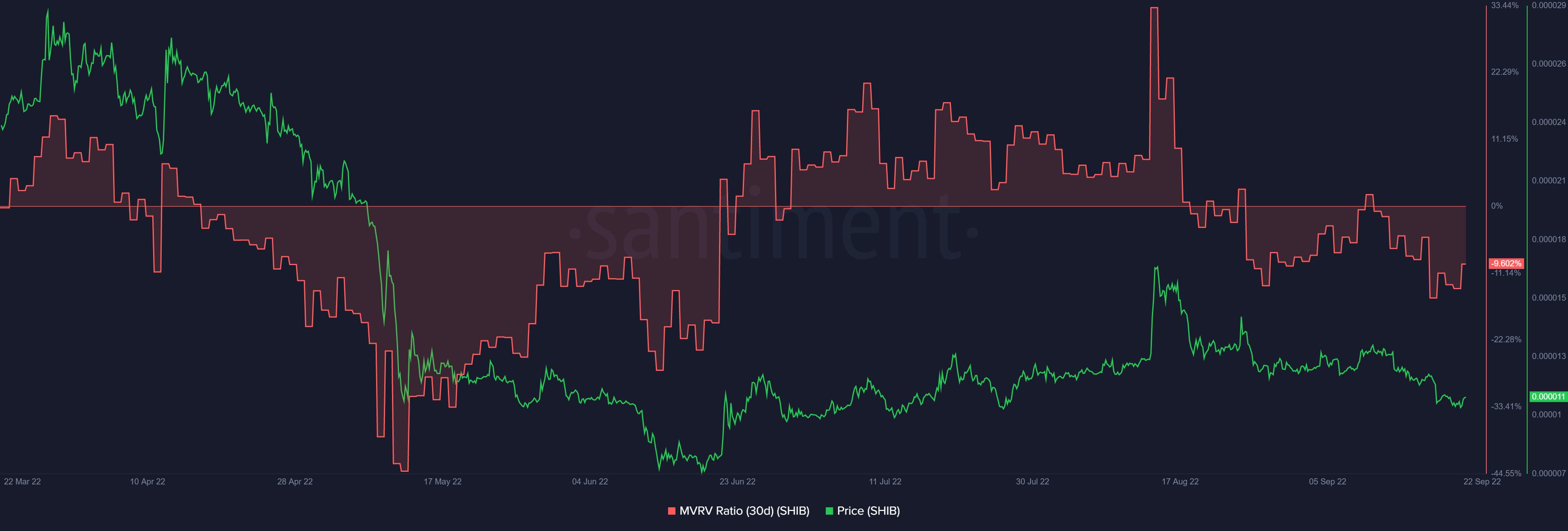 SHIB/USD daily chart